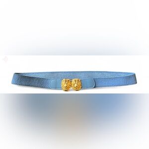 Vintage lion belt elastic size Small/Medium
